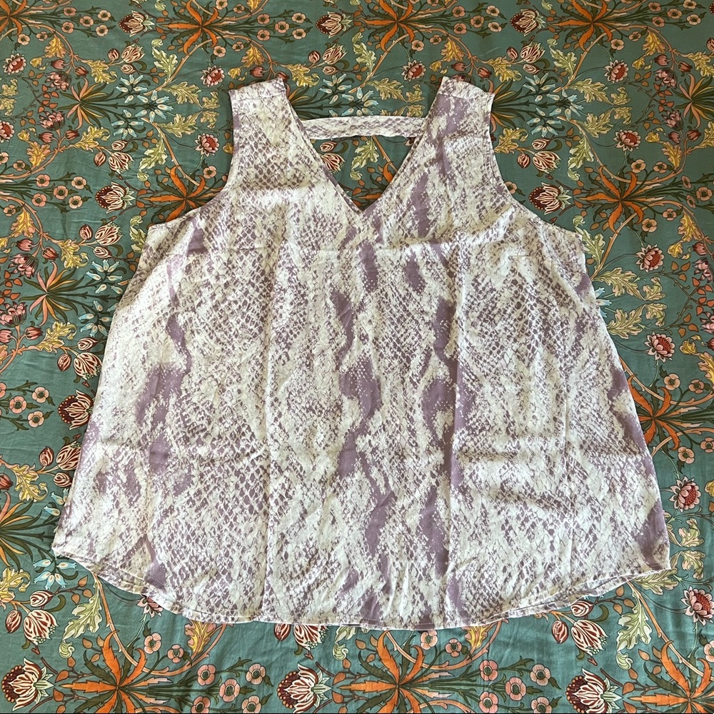 Maurice’s Snak Skin Blouse